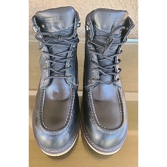 Wolverine Wedge Moc-Toe 6" Work Boot Steel Toe Size 10EW ASTM F241318 M/I/C/EH - Picture 4 of 12